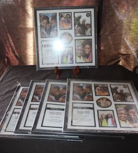 lot 69 image: Five, Black Multi Collage Picture Frames Suitable for A Wall Display. Unused SIP