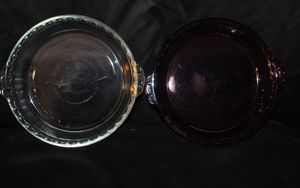 lot 165 image: Two Pyrex Pie Pans