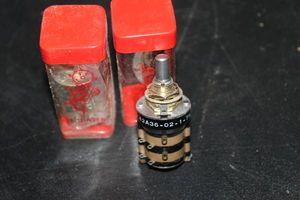 lot 340 image: Two Grayhill 12436-02-1-7 Rotary Switch Appear unused
