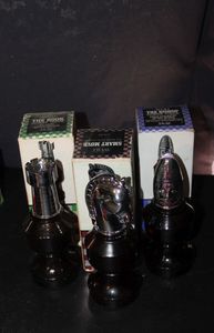 lot 388 image: Three Chess Pieces all with boxes