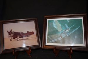 lot 399 image: Framed Aeronautical Art