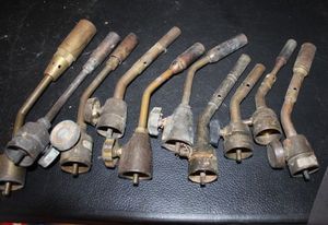 lot 453 image: Large Selection of Propane Bottle Torch Tops