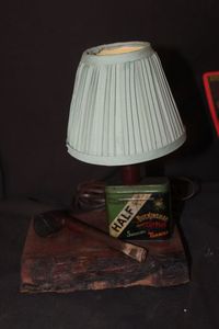 lot 458 image: Vintage Tobaccana Lamp