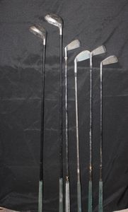 lot 488 image: Selection Of Golf Clubs as Shown in Photos