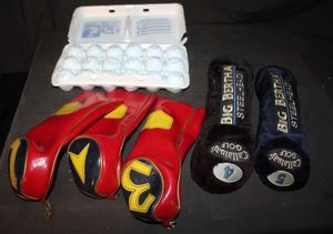 lot 492 image: Golf Club Socks and Golf Balls
