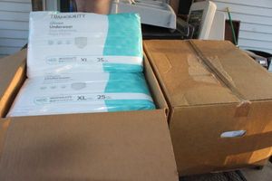 lot 530 image: Two Cases of four Adult Briefs Unopened 100 per box