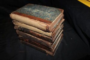 lot 537 image: Antique Edinburgh Review Books from the mid 1800s, will Need Rebound