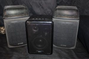 lot 545 image: Pair of Speakers and a Receiver