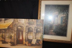 lot 574 image: Two Large Wall Art Prints