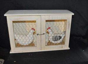 lot 576 image: Chicken Themed Wall Shelf