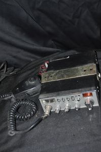 lot 628 image: Cobra CB Radio and Mic