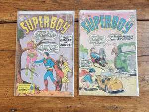 lot 31 image: Selection of vintage DC Comics - SuperBoy - #76,78 - 1960