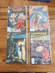lot 43 image: Selection of vintage DC Comics - 1988 - Flash #2,14,15,16
