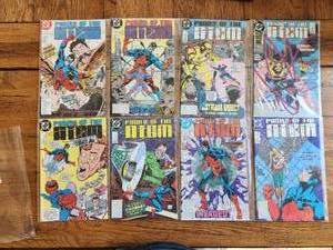 lot 69 image: Selection of vintage DC Comics - 1988 - Power of the Atom - #1,2,3,4,5,6,7,8