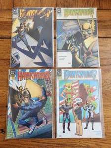 lot 73 image: Selection of vintage DC Comics - 1991 - Hawkworld - #5,6,8,10