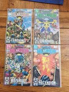 lot 79 image: Selection of vintage DC Comics - 1988 - Millennium - #5,6,7,8