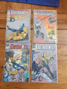 lot 91 image: Selection of vintage DC Comics - 1988 - Checkmate - #5,6,7,11
