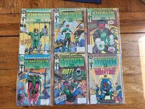 lot 97 image: Selection of vintage DC Comics - 1991 - Green Lantern-Emerald Dawn - #1,2,3,4,5,6