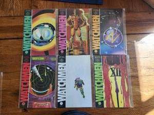 lot 103 image: Selection of vintage DC Comics - 1987 - Watchmen - #7,8,9,10,11,12 of 12