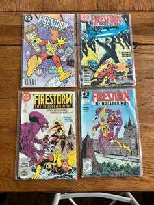 lot 145 image: Selection of vintage DC Comics - 1988 - Firestorm - 70,71,72,73