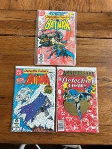 lot 147 image: Selection of vintage DC Comics - Batman - Detective Comics - 512,522,526