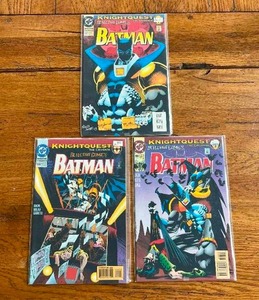 lot 157 image: Selection of vintage DC Comics - 1993 - Batman - Detective Comics - 667,668,669