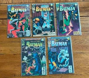 lot 159 image: Selection of vintage DC Comics - 1994 - Batman - Detective Comics - 670,671,672,673,674