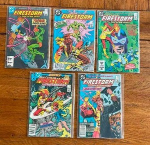 lot 161 image: Selection of vintage DC Comics - 1985 - Firestorm - 40,41,47,58,59,
