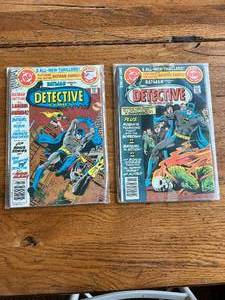 lot 169 image: Selection of vintage DC Comics - 1979 - Batman - Detective Comics - 486,487