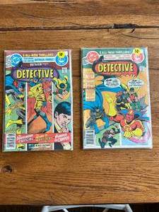 lot 175 image: Selection of vintage DC Comics - 1980 - Batman - Detective Comics - 491,493