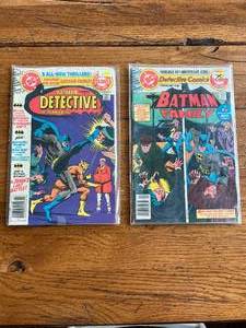 lot 176 image: Selection of vintage DC Comics - 1979 - Batman - Detective Comics - 483,485