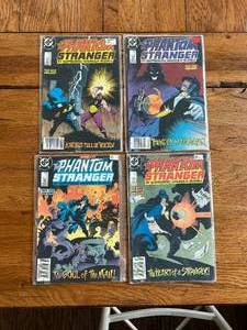 lot 178 image: Selection of vintage DC Comics - 1987 - The Phantom Stranger - 1,2,3,4