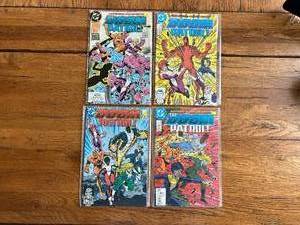 lot 201 image: Selection of vintage DC Comics - 1988 - Doom Patrol - 6,7,8,9