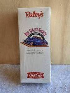 lot 22 image: Vintage collectible Raleys Hot August Nights Coke Bottle - Sweet 16 Anniversary Edition - unopened