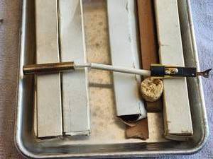 lot 80 image: Selection of heater assemblies for soldering - tray not included