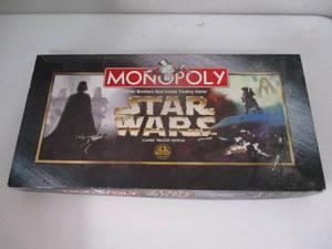 lot 9 image: 1997 STAR WARS MONOPOLY