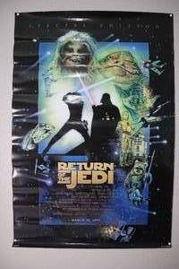 lot 81 image: Vintage 1997 Return of Jedi Poster - 27w x 40T