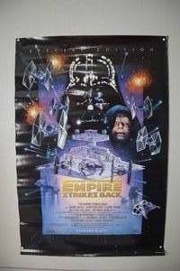 lot 86 image: Vintage Empire Strikes Back Poster - 27W x 40T