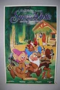 lot 87 image: Vintage Snow White Poster - 23W x 35t
