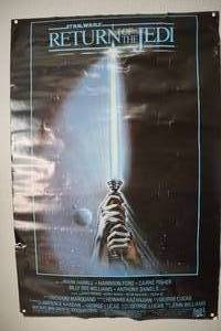 lot 90 image: Vintage Return of Jedi Poster - 27W x 40T