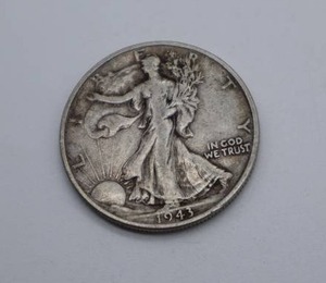 lot 98 image: 1943 Silver Walking Liberty