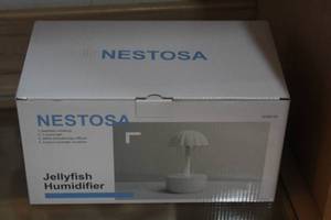 lot 12 image: Nestosa Jellyfish Humidifier, a device that combines aromatherapy with visual effects.  (Video showing how it works)