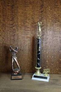 lot 187 image: Two Golf trophies