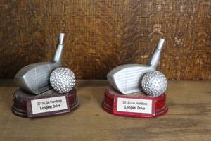 lot 188 image: Two Golf trophies