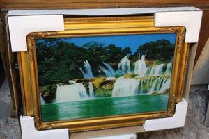 lot 203 image: vintage lighted moving waterfall picture see added video
