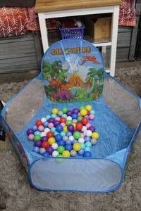 lot 71 image: Ball pit and balls