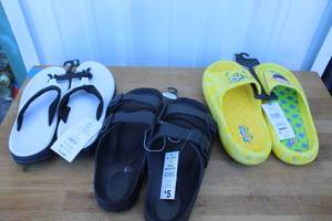lot 87 image: Adult sandals