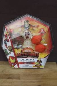 lot 239 image: Funko Marvel Battleworld Treachery at Twilight Mega Pack unopened