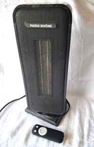 lot 173 image: Paris Rhone PTC fan heater with remote