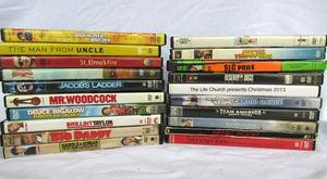 lot 155 image: Assorted DVD movies 20 count